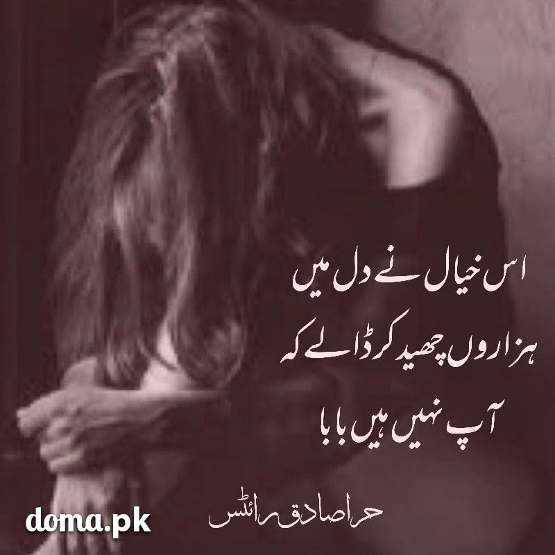 Emotional Father and Daughter Quotes in Urdu